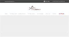 Desktop Screenshot of chatyliptov.sk